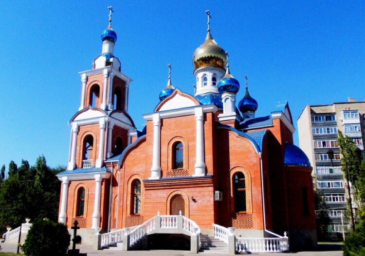 Храм азовской иконы божией матери в азове