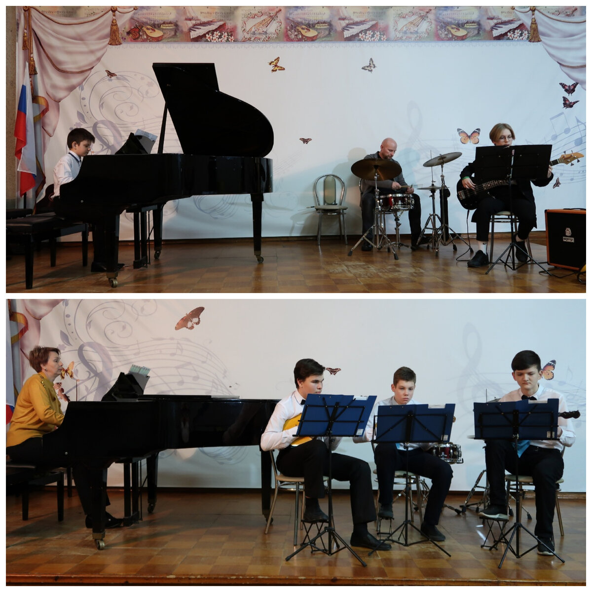 31 января в МУДО "ДМШ №2" прошёл тематический концерт "Музыка кино". В программе мероприятия прозвучали вокальные и инструментальные композиции.-2