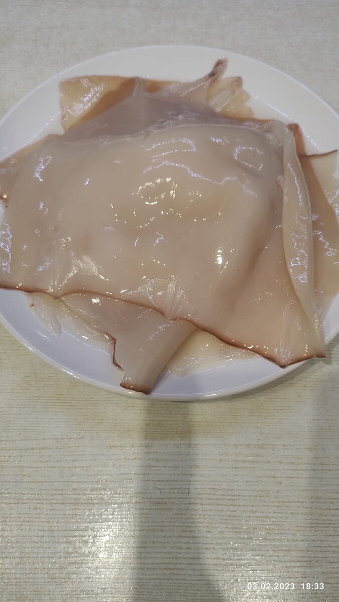 Очищенные кальмары