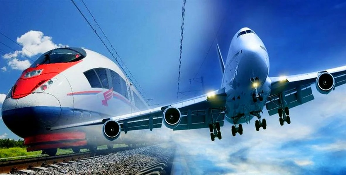 Самолеты поезда люди. Самолёты и поезда. Авиа и ЖД. Самолет и поезд картинки. Поезд или самолет.