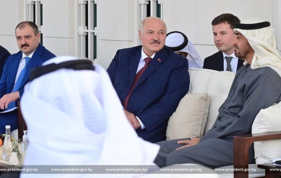     Отношения Беларуси с ОАЭ курирует Виктор Лукашенко. Фото: president.gov.by