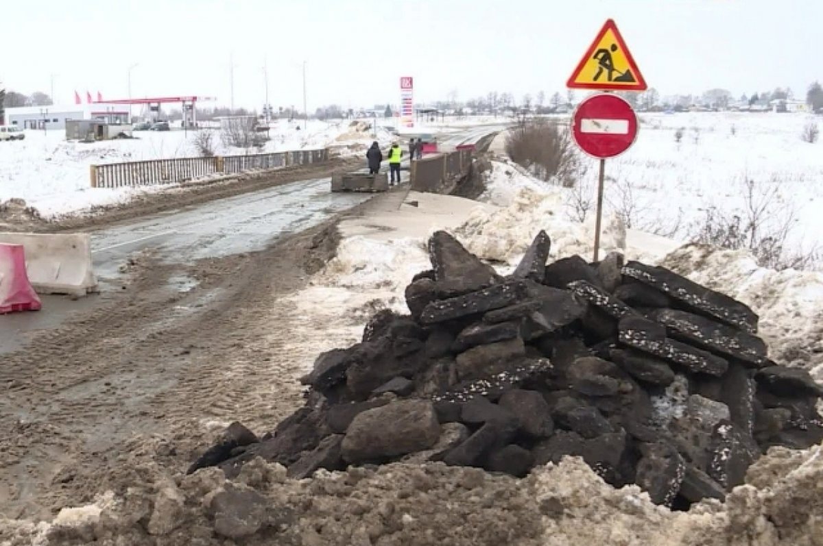    В Суздале стартовал капремонт моста через реку Мжара