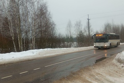    Автобус в Павловском Посаде ©