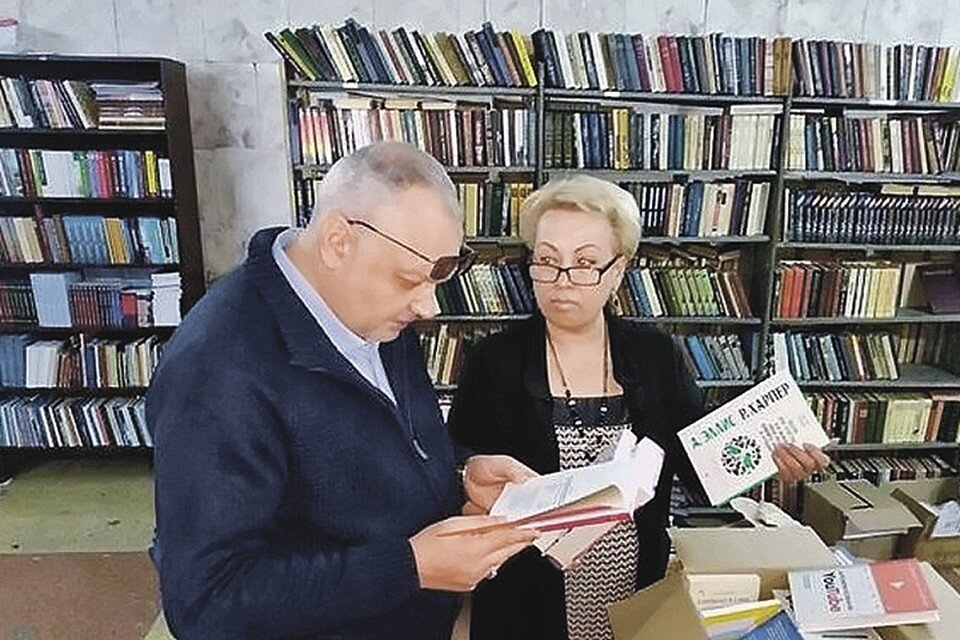     Директор ЛРУНБ имени Горького Наталья Расторгуева.