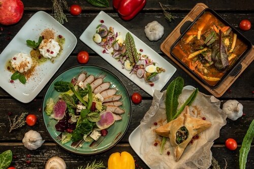 Изображение https://sevgastrofest.ru/. Сет ресторана «Казбек»