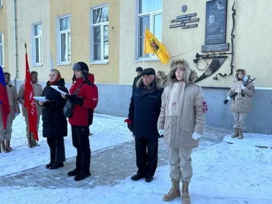    В Камышине вспомнили подвиг Дмитрия Карбышева (фото Геннадия Герасименкова)
