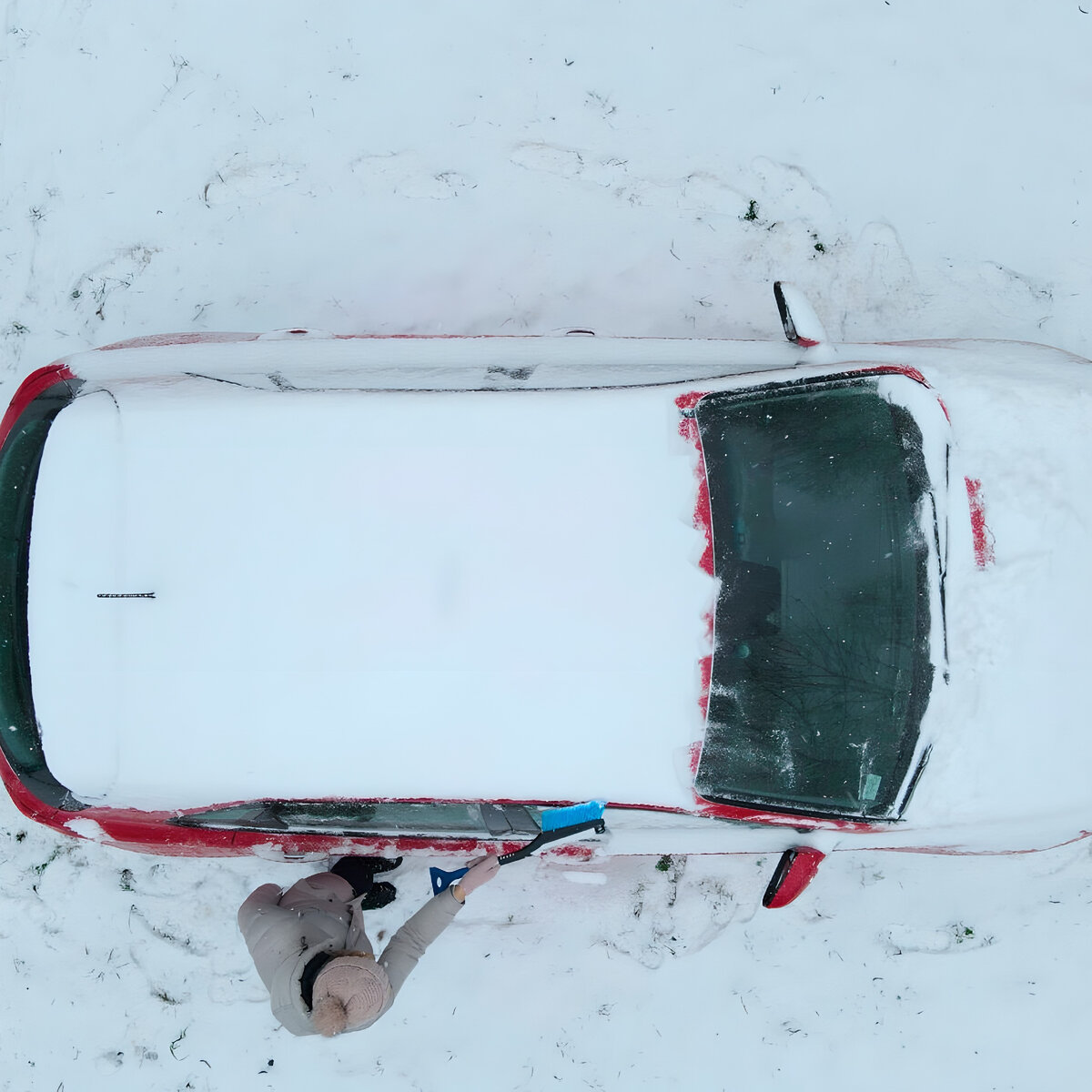 Всегда убираю снег с крыши авто и вот почему: кузов скажет 