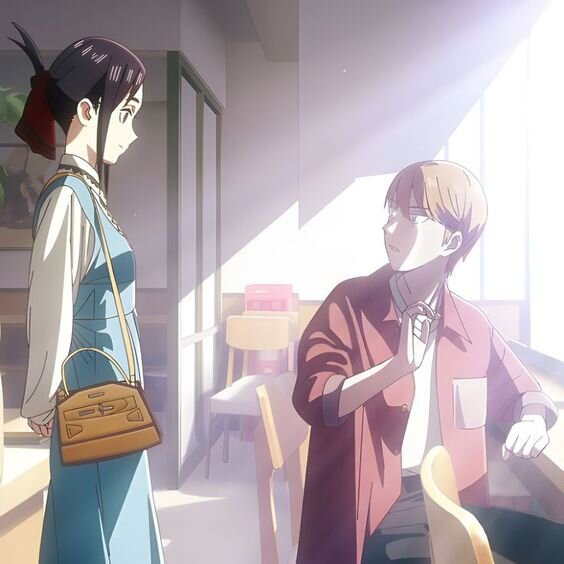 а вот и главные герои: Кагуя и Миюки (источник Pinterest)