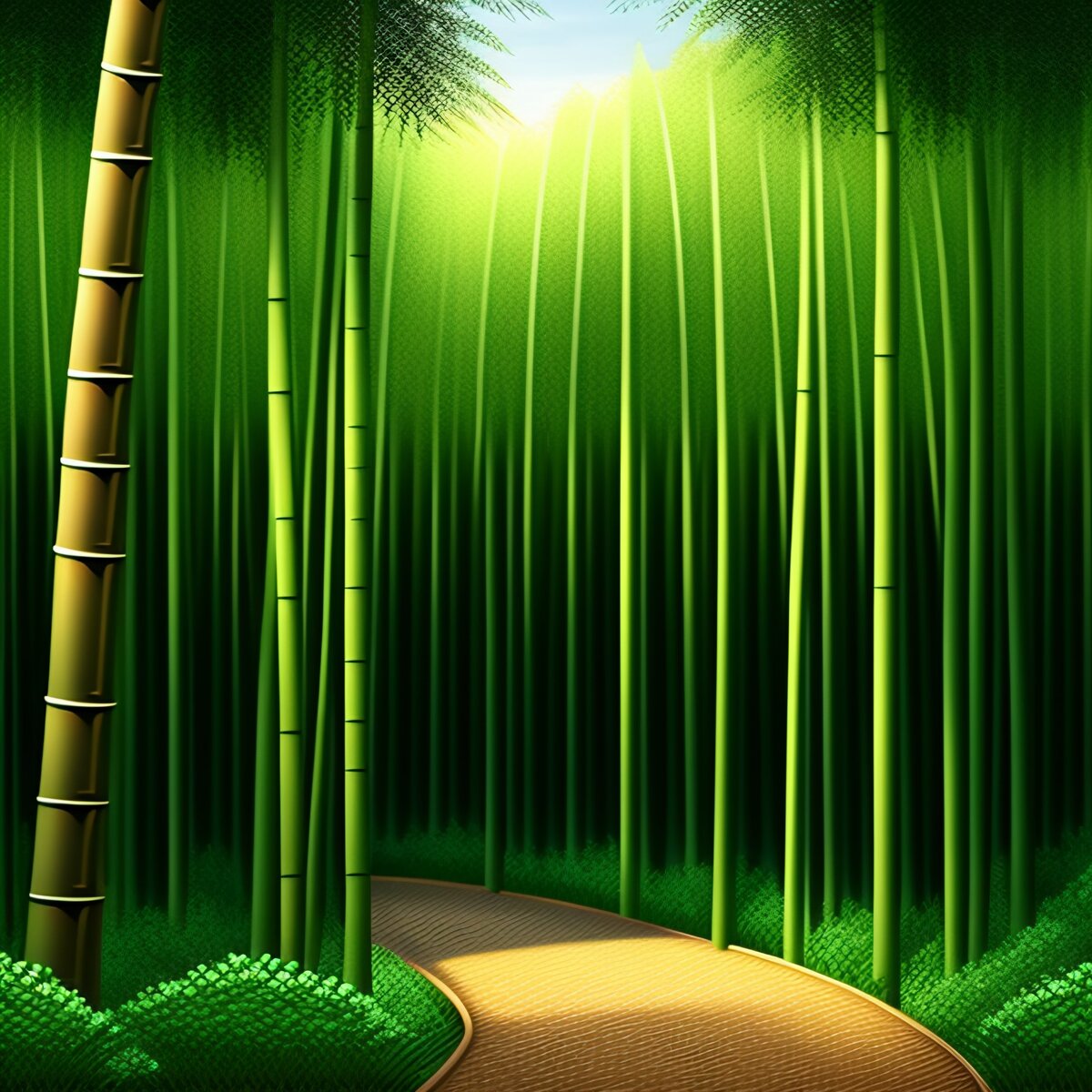 Бамбуковый лес