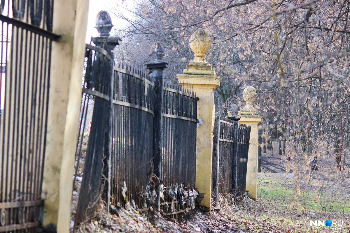 на фото мой любимый забор. Парк Швейцария. До реконструкции 2021г.