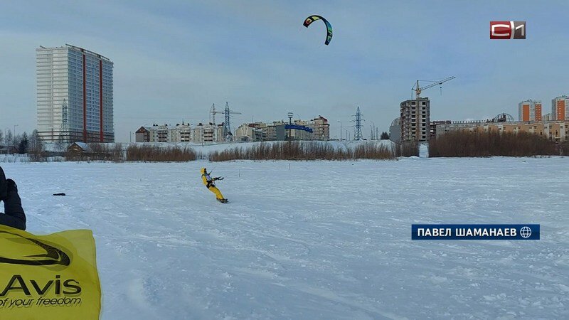    Чемпионат Югры по сноукайтингу: большинство призовых мест — за сургутянами