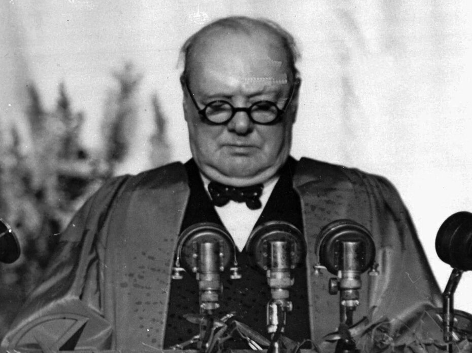 Фото: AP/TASS
Фултонская речь Уинстона Черчилля