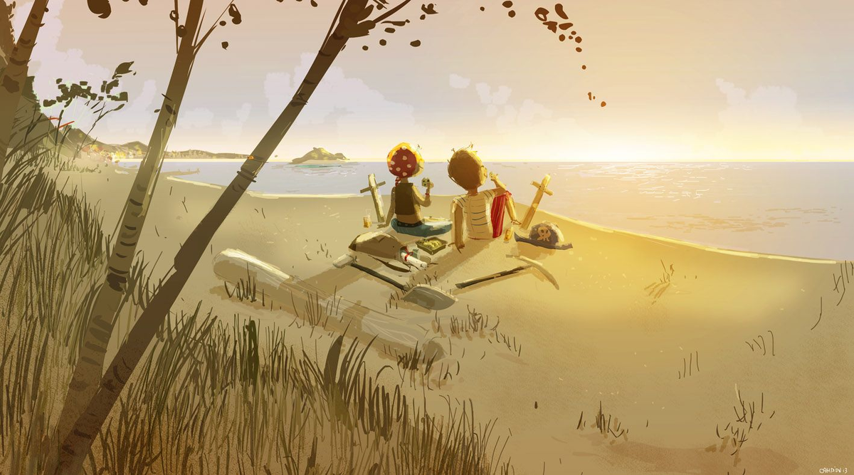 Рисунок на тему лето. Спокойствие иллюстрация. Спокойствие иллюстрация. Паскаль кэмпион счастье. Рисунок лето для детей.