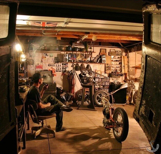 Уютный гараж (75 фото)