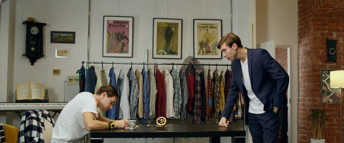 Фрагмент картины "Идеальный брат"