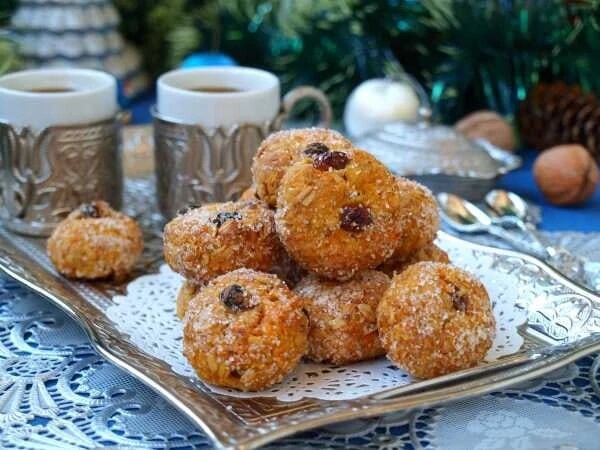 Морковное печенье