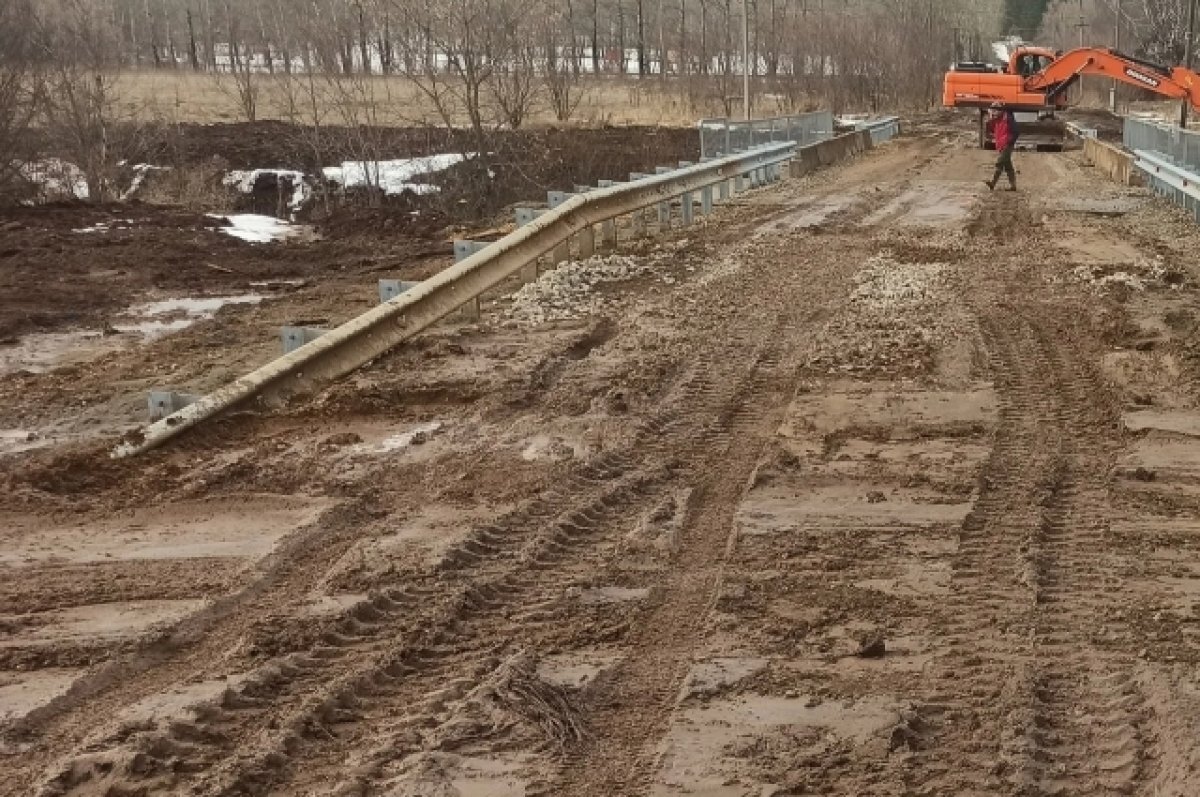    СКР начал проверку после размытия и оседания дороги в Пермском округе