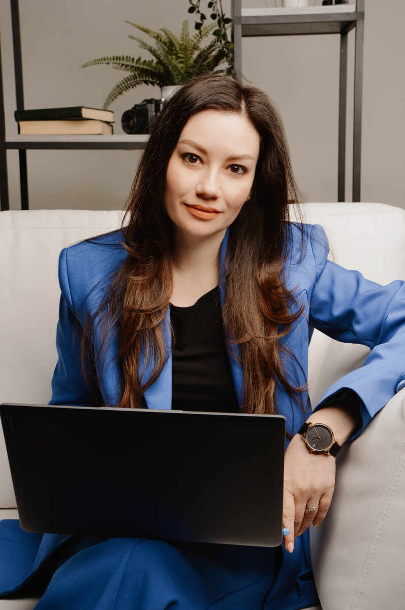 Кадр из этой же, нашей фотосессии с психологом