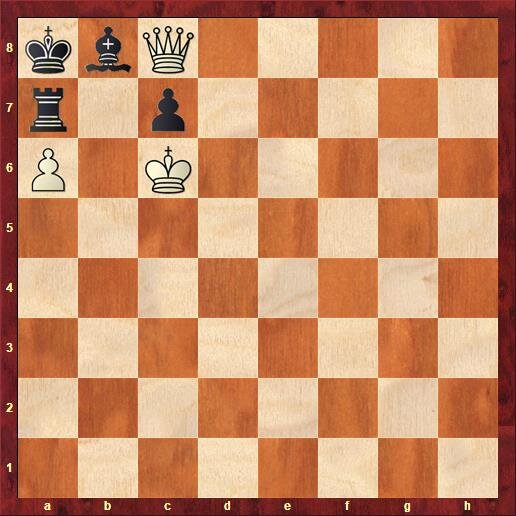 Ход белых. Мат в 3 хода.