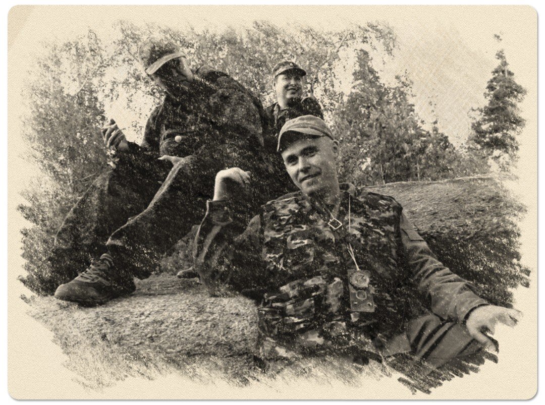 Фотографии из той поездки. "Офицеры КГБ"