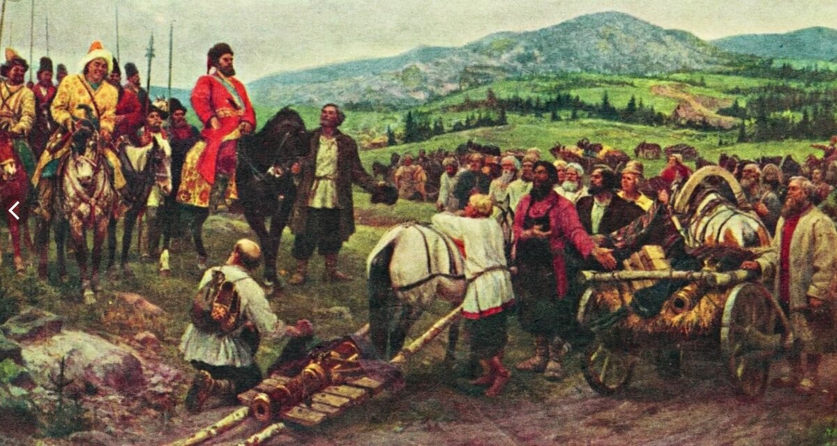 Начало Пугачевского бунта