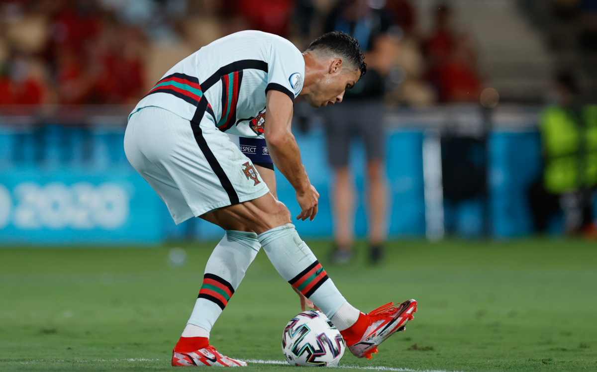 Криштиану Роналду покинул Евро-2020 с пятью забитыми мячами. Фото: globallookpress