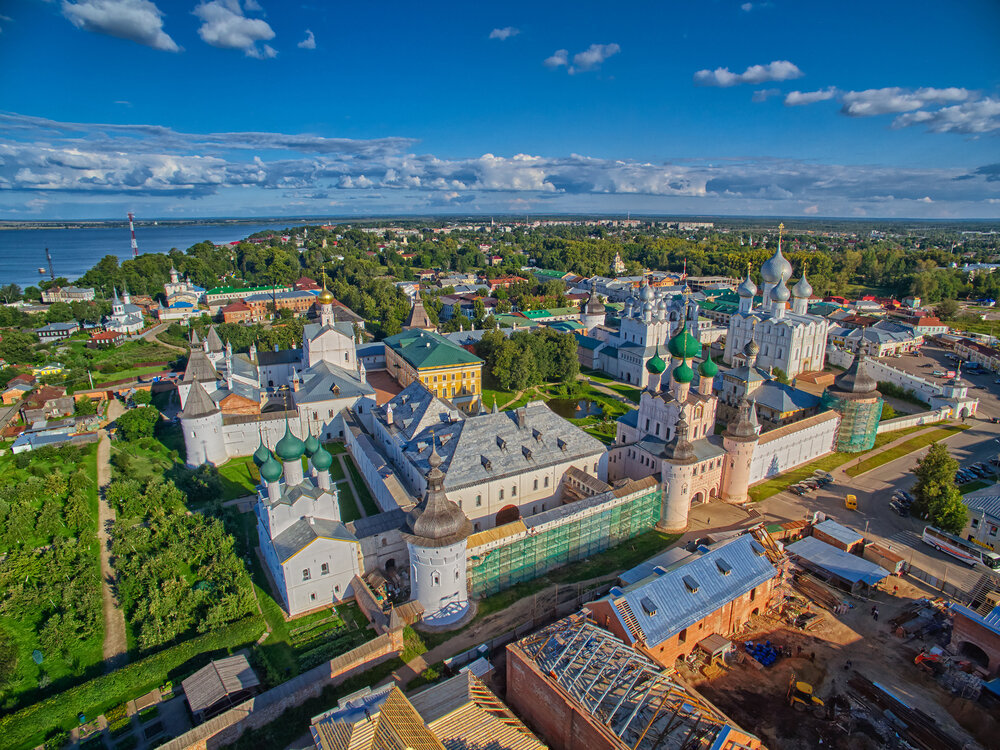 Ростов великий фото города сверху