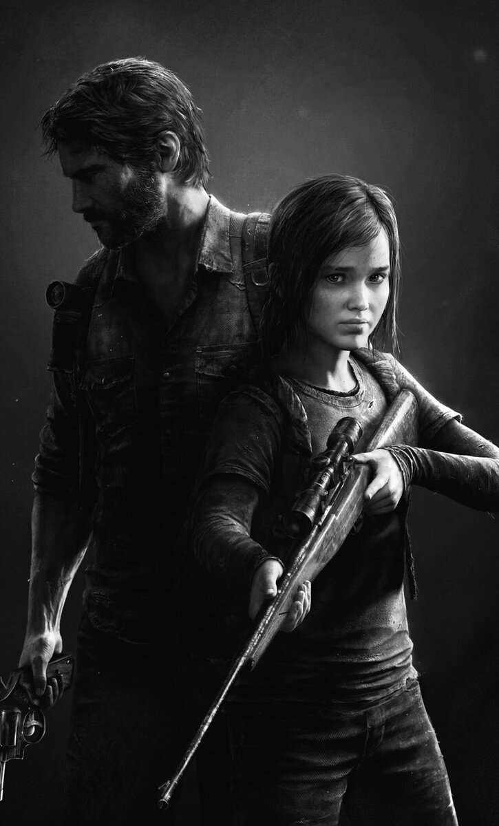Официальный арт The last of us. Эта игра получила огромное количество наград а так же высокие оценки критиков. 