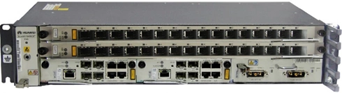 Рисунок 2 Внешний вид шасси MA5608t с установленными платами