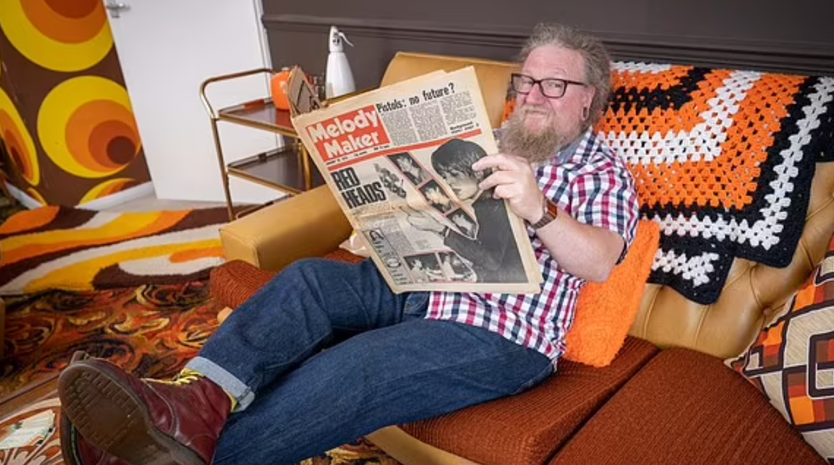 Мартин Айлет превратил свой дом в музей 70-х годов