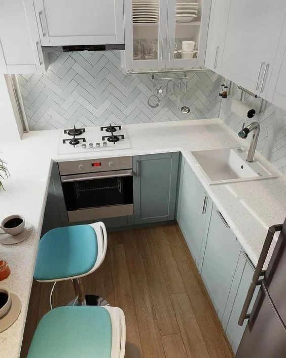5 классных решений для маленькой кухни2