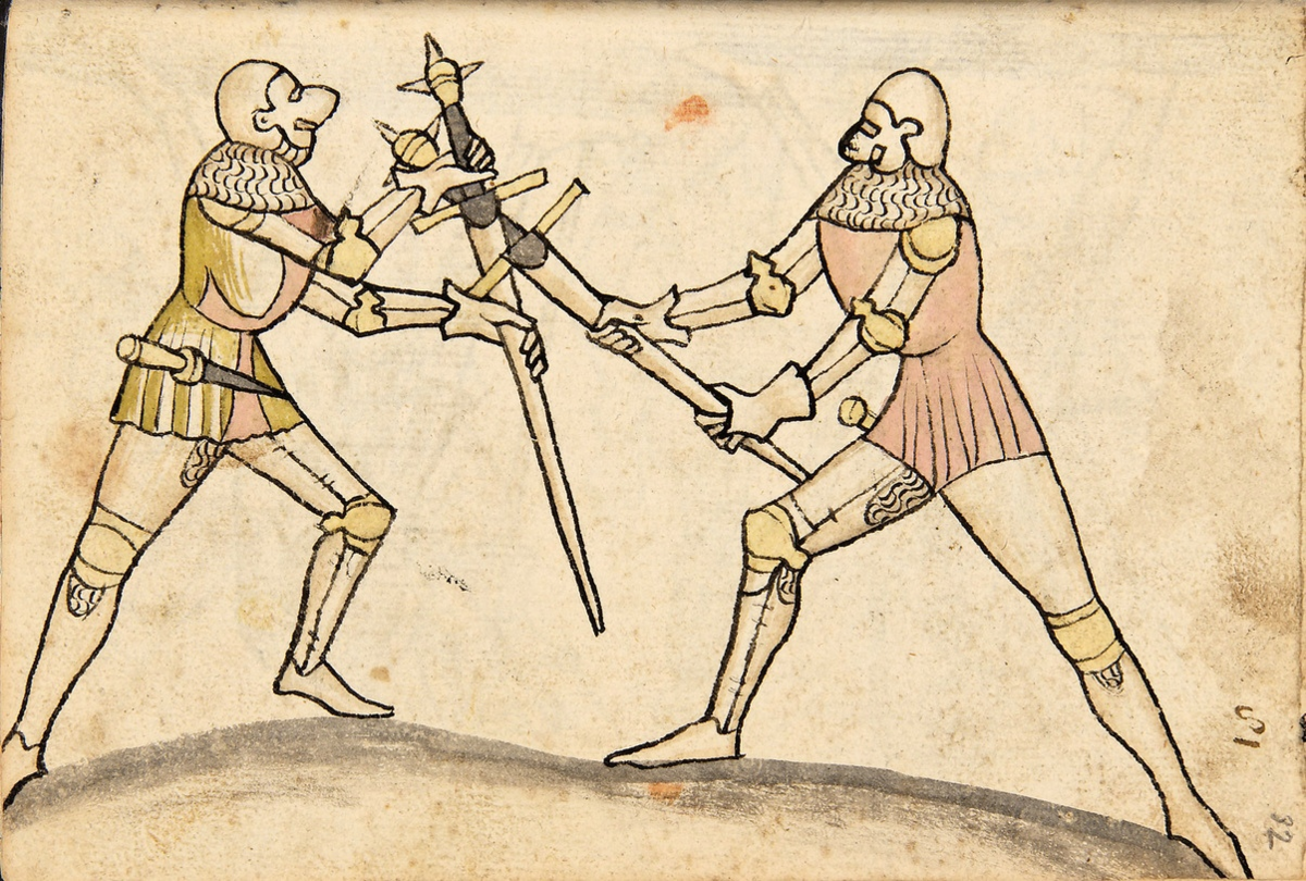 Пример удара mordshlag в кодексе Валлерштайна