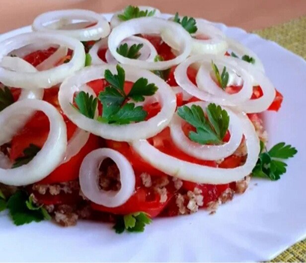 Закуска из помидоров