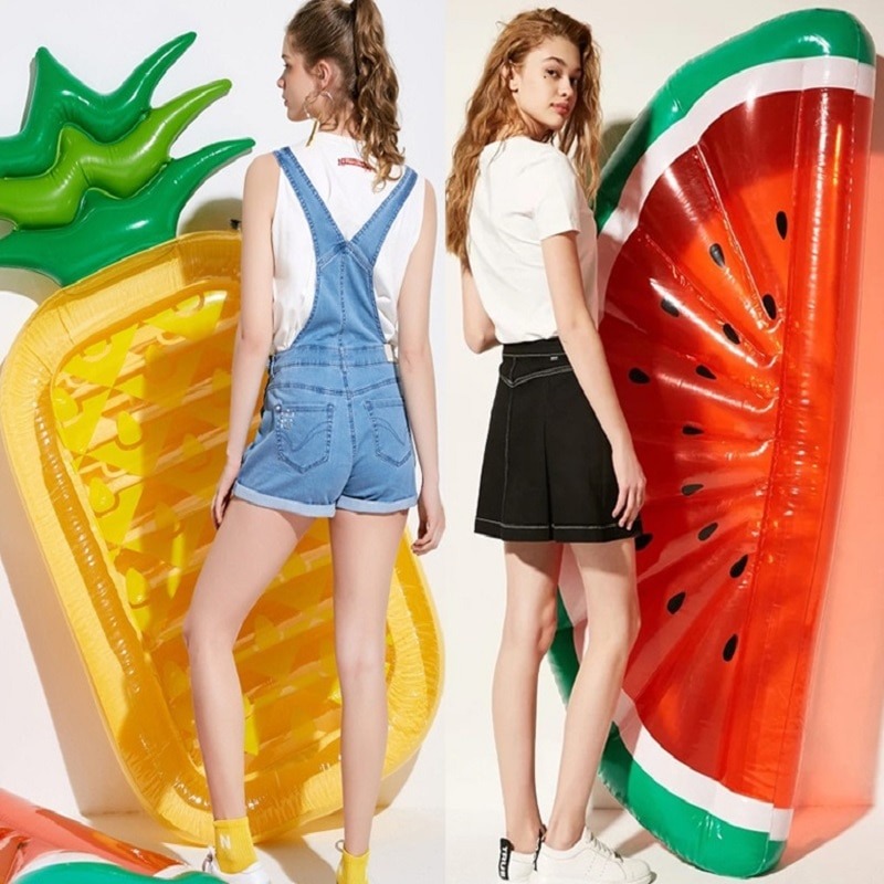 Матрас надувной плавательный ананас