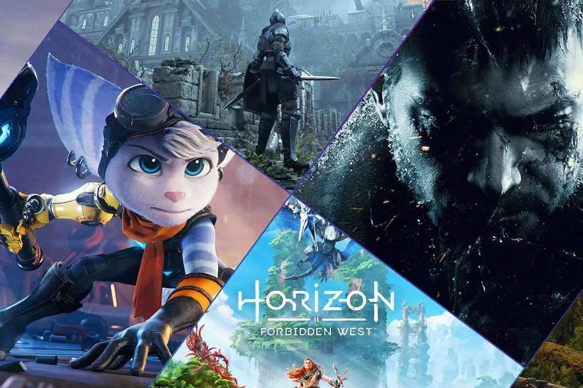 Одни из популярных игр для PS5