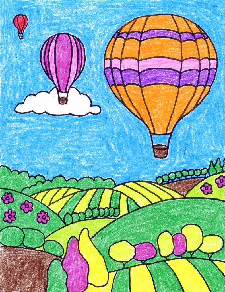 Основные техники нанесения рисунков на воздушные шары