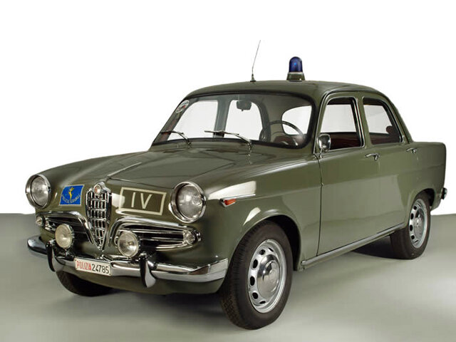 Alfa-Romeo-Giulietta Berlina-1300TI Polizia (1959-61)