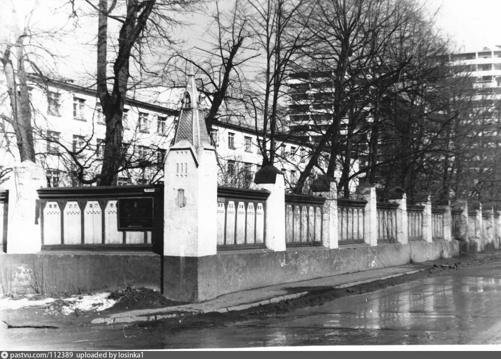 Старый Петровско-Разумовский проезд, 1986 – 1988 г. Фото И. Нагайцева.