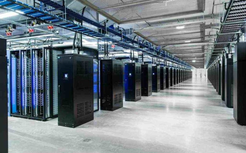 Пример как выглядит ЦОД изнутри