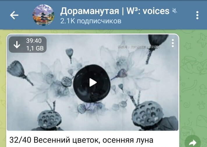 Страничка в Телеграмм