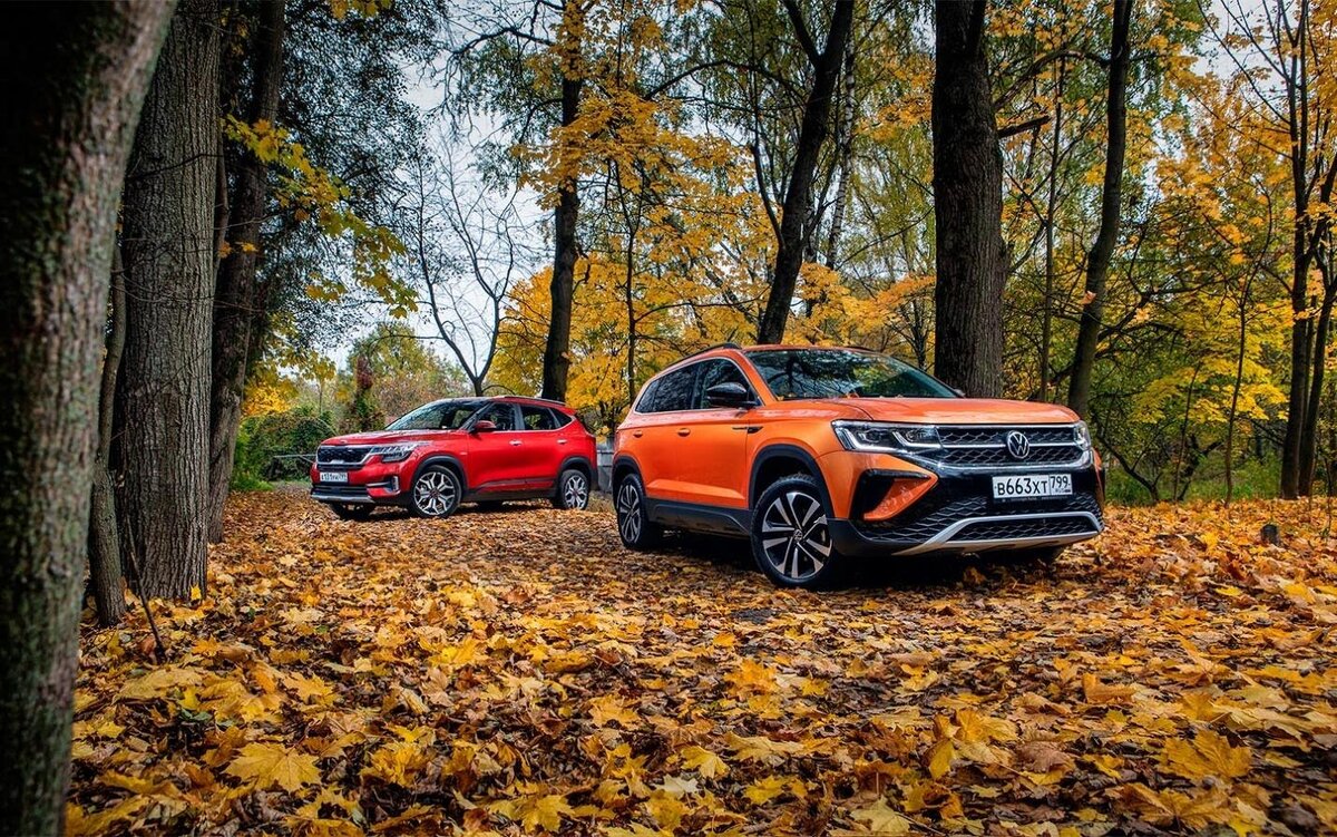 Kia Seltos vs Volkswagen Taos