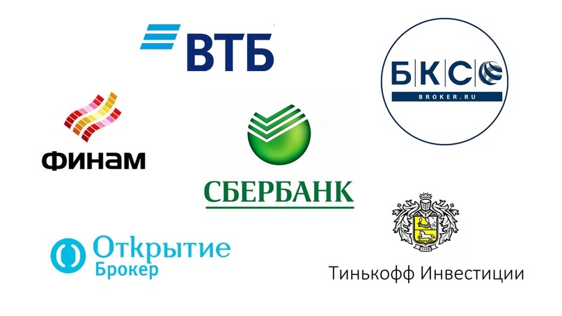 Список брокеров.