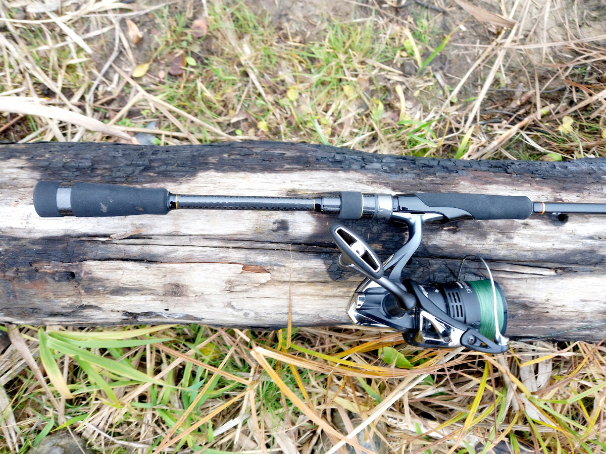 Major Craft Soul Stick 762 MH и Shimano exsence bb 4000.