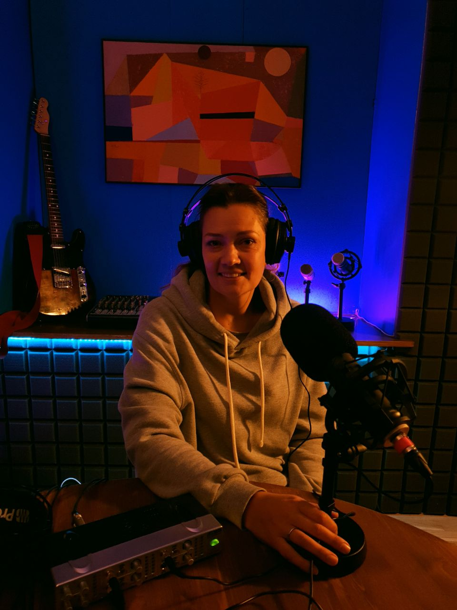 Нина в студии creapod.ru 