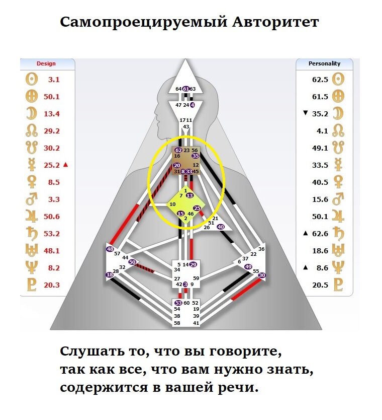 Авторитеты в дизайне человека