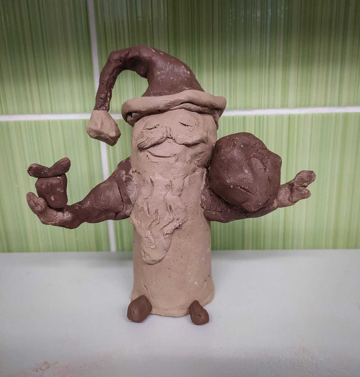 Дед Мороз в нирване)) Анжелика, 8 лет