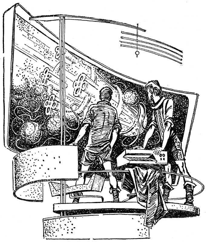 Иллюстрация к повести «Полдень, XXII век».