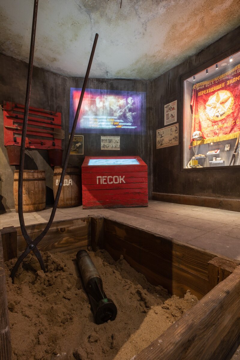 Экспозиция Музея Победы «Битва за Москву. Первая Победа!» 