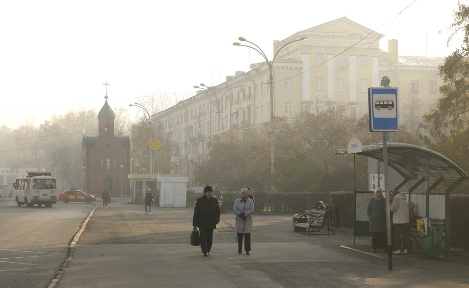 Смог от предприятий в Кемерове. Фото: Александр Патрин / РИА Новости