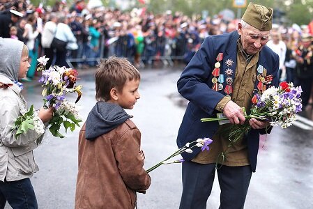 По данным Минтруда  сегодня в России насчитывается 66 тысячи непосредственных бойцов Великой Отечественной войны.